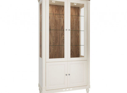 Klassische Vitrine Kommoden Vitrinen Vitrinenschrank Schrank Glasschrank FL-W2